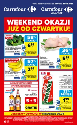 Carrefour od czwartku