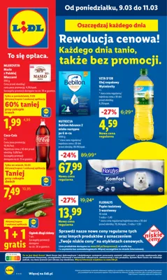 Lidl od poniedziałku
