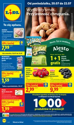 Lidl od poniedziałku
